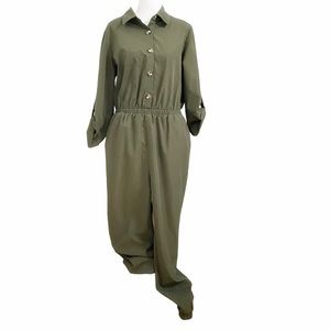 Olive Green Jumpsuit